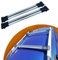 Cross Auto Accessories- Dachträger Kompatibel Mit FIAT Panda Cross (2014-2023) Aluminium Querträgern İn 2 Pcs Grau
