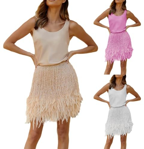 AMDOLE Lightning Deals of Today Prime Clearance Karneval Kostüm Damen Schwarzes Tütü Damen Schwan Kostüm Rotes Kleid Damen Rockabilly Accessoires Damen Tüllrock Lang Glitzer Grünes Tütü Damen