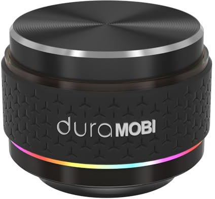 Matybobe Kabelloser Knochenleitungs Lautsprecher, Kabelloser Knochenleitungs Lautsprecher mit Stereo Sound LED Leuchten, Kreativer Tragbarer Mini Musikplayer, IP54 Wasserdicht, mit 450mAh Akku