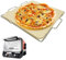 Pizza Stone with Rack for Ninja OO101 8 in 1 Outdoor Pizza Oven Stone, Baking Stone Set for Ninja Woodfire OO100 Series Outdoor Oven - Ninja OO101 Pizza Oven Accessories