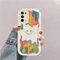 Funda Sonrisa Ola Silicona Suave Compatible con OPPO A74 5G/OPPO A54 5G Blanco Caja