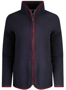 Weird Fish Tiana Eco Full Zip Polar Fleece Midnight Size 10