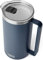 YETI Rambler Pitcher, Vacuum Insulated, Stainless Steel with MagSlider Lid, Navy, 64 oz (1892 ml)