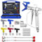 Kit de Pintura Airless Pistola de Pulverización con Puntas de pulverización Reversibles, Rotectores de Pulverización, Filtro de Pistola pulverización, Extensión del Pulverizadorde, Joint rotatif