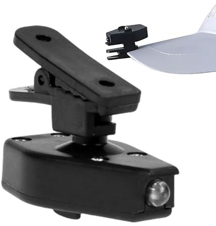 Clip Lampe – Leselicht für Brillen, verstellbar, LED-Clip am Licht