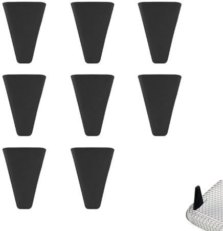 8 PCS Piedini in Silicone per Friggitrice ad Aria, Accessori Compatibili, Resistenti al Calore e Facili da Installare, Ideali per Stabilizzare il Tuo Elettrodomestico da Cucina