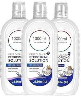 Solution nettoyante à la lavande 1000ml, compatible avec les aspirateurs robots Tineco IFloor/iFloor 3 Breeze/Floor One S3/S5/S5 Combo/S6/S7 Pro.(3pcs 1000ml)