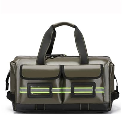 Erste-Hilfe-Tasche Rucksack Leer, Wasserdichte Erste Hilfe Tasche mit Mehreren Fächern & Reflexstreifen für Zuhause, Reisen, Wanderung und Outdoor
