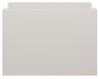 blomus Aufbewahrungsbox -KASANE- | Ordnungsbox & stapelbarer Organizer | Farbe Moonbeam | Größe L