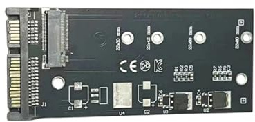 ZBIianxer Zu SATA3 Konvertierungskarte Festplatte zu SATA3 Konvertierungskarte Adapter Unterstützung für 2230 2242 2260 2280 Upgrade Adapter für