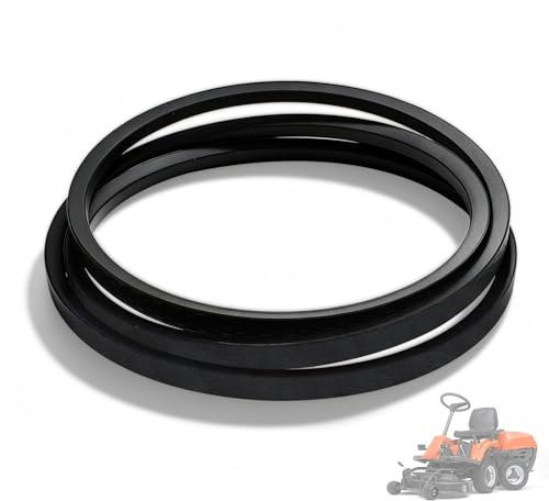 Adatta per Husqvarna Rider Cinghia Rasaerba 594977801 per Piatto di Taglio e Albero Intermedio, Ricambio Resistente all'Usura, Compatibile con R214C R213C R216 AWD R214T per Manutenzione Giardino