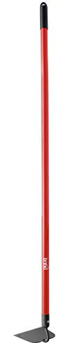Bond Manufacturing LH004 Long-Handle Fiberglass Garden Hoe, Red