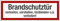 Brandschutztür verkeilen, verstellen, festbinden o. ä. verboten, PVC-Folie selbsklebend, 210 x 74 mm gemäß DIN 4066, Brandschutzzeichen Aufkleber
