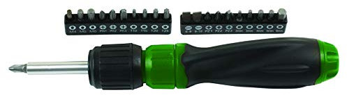 Kamasa 56137 Quad Ratchet Screwdriver Set 22pc