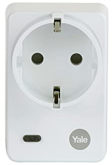 Yale Sync Alarm Intelligenter Netzstecker (AC-PS-EU) - Sync Smart Home Alarm - 200 m Reichweite - Funktioniert mit Alexa, Google Assistant - Philips Hue