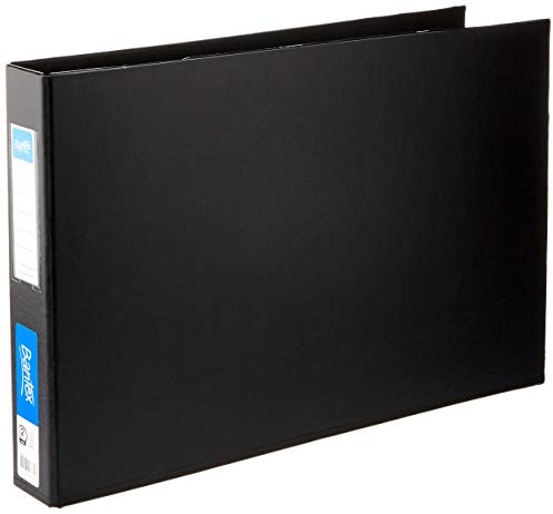 Bantex, Ringbuch, Querformat, A3, 2D-Ring, 38 mm, schwarz