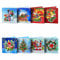 HuaCan Weihnachtskarten 5D DIY Diamant Malerei Runde Bohrer Grußkarten Dankeskarten Kreative 8 Packungen (HK101)