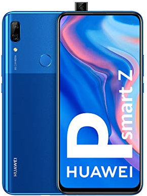 Huawei P Smart Z Smartphone 64GB, 4GB RAM, Dual Sim, Sapphire Blue (ricondizionato)