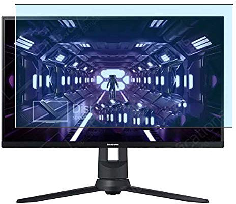 Vaxson 2-Pack Anti Blue Light Screen Protector, compatible with Samsung Odyssey G3 F27G35TF 27, Blue Light Blocking Film TPU Guard [ NOT Tempered Glass ]