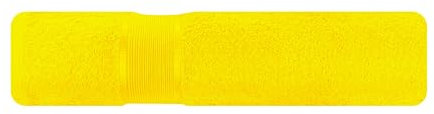Mixibaby Gant de toilette, serviette d'invité, serviette de douche, serviette de bain, serviette de sauna en éponge, taille : gant de toilette 15 x 21 cm, couleur : jaune