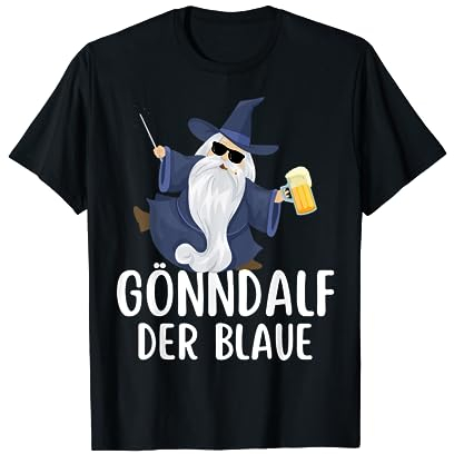 Gönndalf Der Blaue T-Shirt