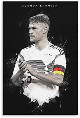 JEYUAN Leinwand Bilder Joshua Kimmich Poster Wohnzimmer Schlafzimmer Malerei Kunstwerk 60x90cm Kein Rahmen