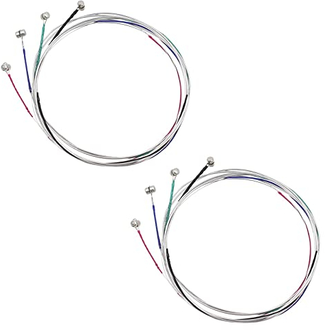 Set Universale Di Corde Per Violino 4/4 (G-D-A-E), Corde In Acciaio Di Ricambio Per Violino, 2 Set Completo
