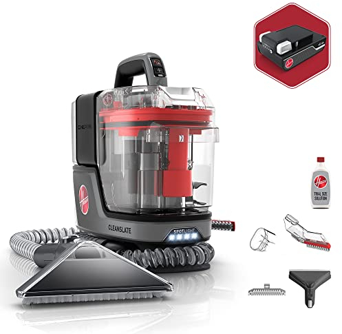 Hoover ONEPWR CleanSlate Cordless Carpet & Upholstery Spot Cleaner, Stain Remover, Portable, BH14000V, Silver