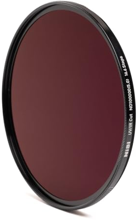 NiSi Sonnenfilter Solar Filter 77mm UV/IR Cut ND100000 (5,0) 16.6 Blenden Neutral-Graufilter für die Fotografie von Sonnenfinsternissen