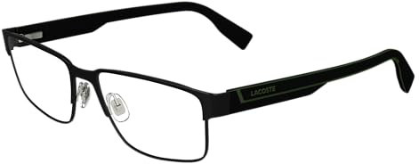 Lacoste Unisex L2298 Sunglasses, 002 Matte Black, 54