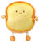 Augesak Toast, Peluche per Toast, cuscino per Pane tostato, giocattolo per bambole 3D, giocattolo per Bambini