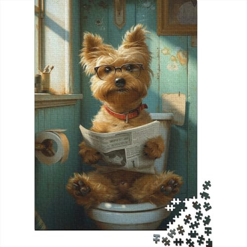 Norwich_terrier_dog Puzzle Unique Home Decor Paper Rectangular Jigsaw Puzzle for Adult Children Children's Day Gifts 38x26cm/1000pcs