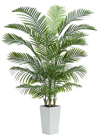 TNGGNT Artificial Palm Tree 6FT, Large Fake Tree Indoor for Home Decor