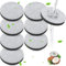 Raheem 9 Pack Water Filter Discs, Micro Disc Replacement for Brita Fill and Go Water Filter Bottles, Reduces PFAS, Chlorine, Microparticles, Other Impurities in Drinking Water