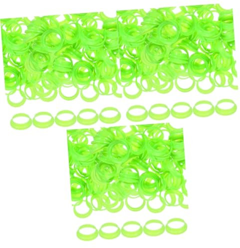 NUOBESTY 3 Sätze Luminous Fire Extinguisher Ring Sicherheitsringe Für Dekorative Flaschenhalsringe Für Verbesserte Sichtbarkeit Und Dunklen Umgebungen 100 Stück * 3