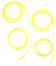 BESTonZON 4pcs Durable Petrol Line Hose for Small Engine Trimmer Chainsaw Flexible Pipe Resistant to Oil Gas for Lawn Mower Outdoor Equipment