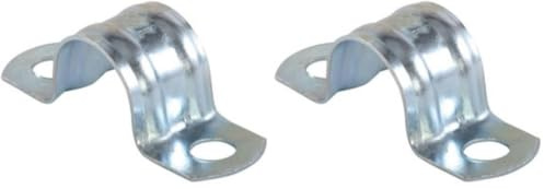 fischer Befestigungsschelle BSMD 20, Ideal für nachträgliche Befestigung von Kabeln und Rohren, schnelle Montage mit fischer Einschlagnagel ED in Beton, 50 Stück (Packung mit 2)