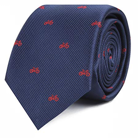 AUSCUFFLINKS Cyclist Rider Bike Tour De France - Abanico de ciclismo | Corbatas de trabajo para él | Bicicleta para chicos (ciclista)