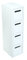 Saxony® Bathroom Storage Cabinet 4 Drawer Unit Wooden Cupboard Bathroom Cabinets Free Standing White Drawers Furniture Units For Toilet Accessories Fully Assembled
