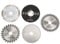 Hojas de sierra circular, Fydun 5 piezas de 85 mm de diámetro interno Mini hoja de sierra circular de carburo de 15 mm para muchas máquinas de sierra eléctrica Máquinas de corte de mármol