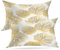 Batmerry Tropical Leaf Decorative Pillow Covers, Monstera Palm Leaf Flora Double Sided Throw Pillow Covers Sofa Cushion Cover Lumbar 12 x 20 Inches(Set of 2)