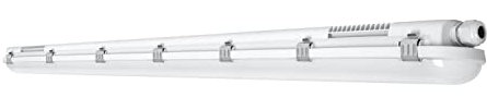LEDVANCE Feuchtraumleuchte LED: für Decke/Wand, DAMP PROOF VALUE, 25 W, 220…240 V, Ausstrahlungswinkel: 115, Cool White, 4000 K, Gehäusematerial: Polycarbonat (PC), IP65, 1-er-Pack