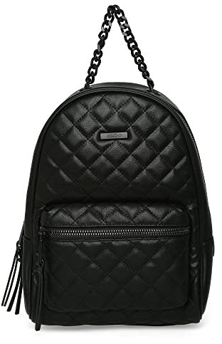 ALDO Damen Galilinia Rucksack, Schwarz/Schwarz