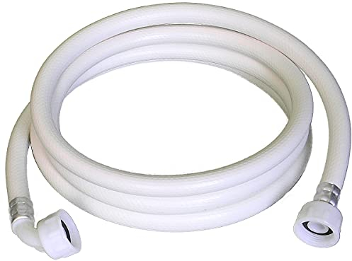 ELECTROHOGAR Schlauch für Waschmaschinen und Geschirrspüler | Von 1,5M bis 6M | Universalschlauch für Wassereinlass | Standardgewinde Kompatibel Mit Allen Marken: Bosch, Siemens, Miele...(2,5M)