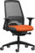 Interstuhl Bürostuhl Every Active Edition – ergonomischer Schreibtisch- und Gaming-Stuhl – Lordosenstütze für gesünderes Sitzen – vereint gesundes und aktives Sitzen (Anthrazit | Orange)