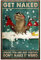 Dreacoss Otter-Blechschild, 20,3 x 30,5 cm, Metall, Retro-Stil, Wanddekoration