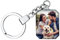 FaithHeart Quadrat Schlüsselanhänger Foto beidseitig mit Gravur Personalisierter Quadrat Schlüsselanhänger mit Bild Gravur für Geburtstag Weihnachten Valentinstag