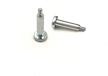 NORMICHIC 2 tornillos de base para Sony Playstation 5 PS5 Tornillo de fijación vertical de repuesto para PS5 consola de juegos Soporte inferior resistente Tornillo (plata)