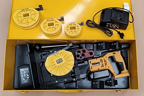 REMS Akku Curvo 22V Set 12-15-18-22 Nr. 580055 Rohrbieger Sanitär Heizung Bieger