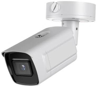 Telecamera IP con riconoscimento targa da 4 MP, telecamera IP PoE ANPR LPR Bullet IP con visione notturna IR 330 piedi, impermeabile IP67, versione inglese internazionale, 2CD7A46G0/P-IZHS 8mm-32mm